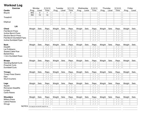 images   printable worksheets px px  workout