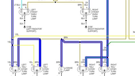gmc sierra tail light wiring diagram wiring diagram