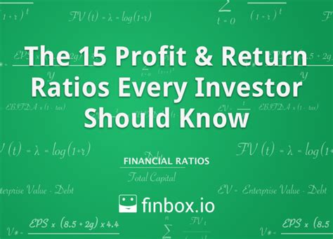 profit return ratios  investor    vintage  investing harvest