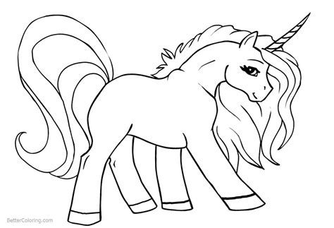 printable unicorn coloring pages designkidsinfo