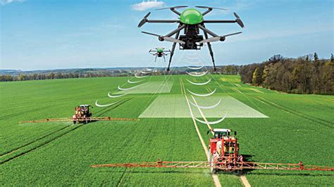 precision agriculture enabling farming drones electro trend