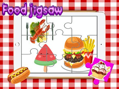 App Shopper Food Yummy Puzzle For Adults Learning Fruit Jigsaw