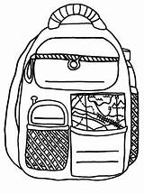 Backpacks Entitlementtrap sketch template