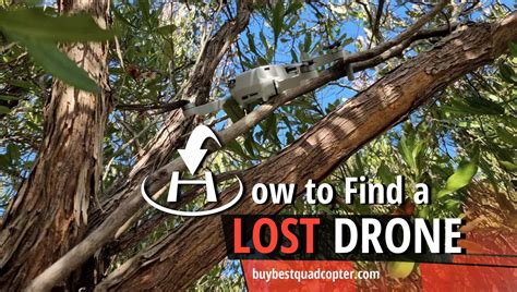 find  lost drone tips  tricks