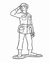 Coloring Soldier Pages Kids Color Print sketch template