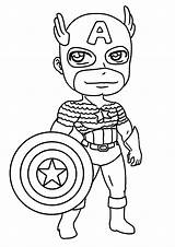 America Superheroes Coloriage Colorier sketch template
