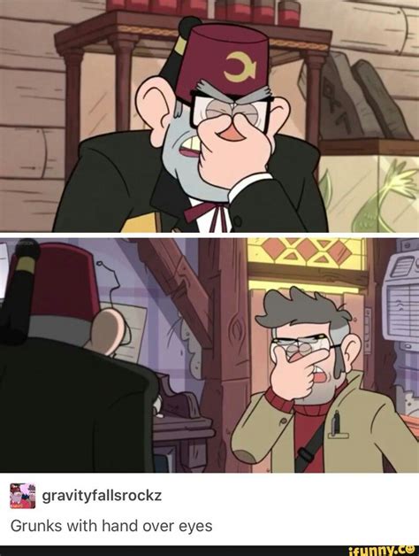 Stan And Ford Gravity Falls Fall Memes Gravity