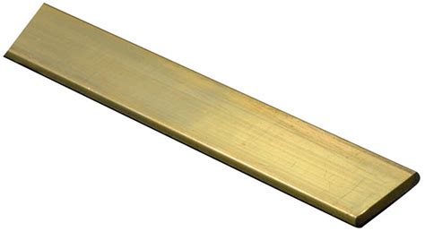 Brass Panel L 1m W 10mm T 2mm Departments Diy At Bandq
