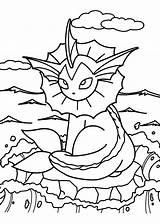 Pokemon Coloring Pages Printable Go Kids Vaporeon Ausmalbilder Cocoon Color Print Minun Fantastisch Rayquaza Book Sceptile Sheets Sheet Google Getcolorings sketch template