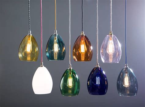 coloured glass bertie mid pendant light glass pendant light glass