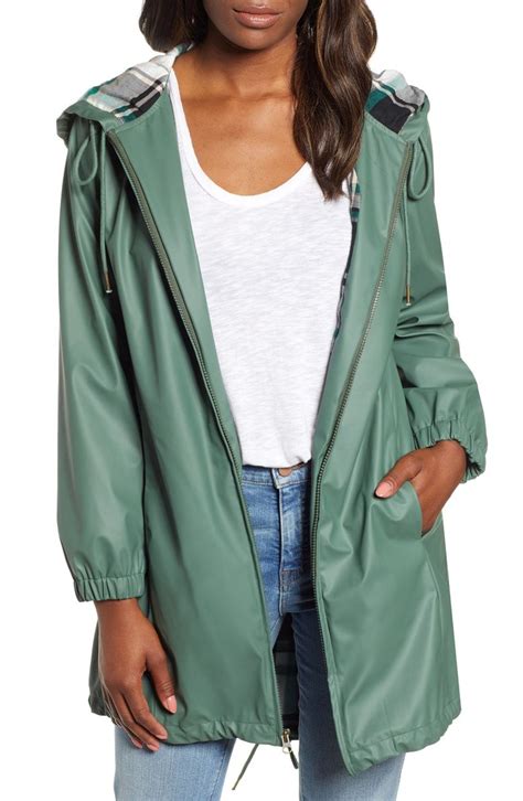 caslon hooded rain jacket nordstrom clothes women clothes sale