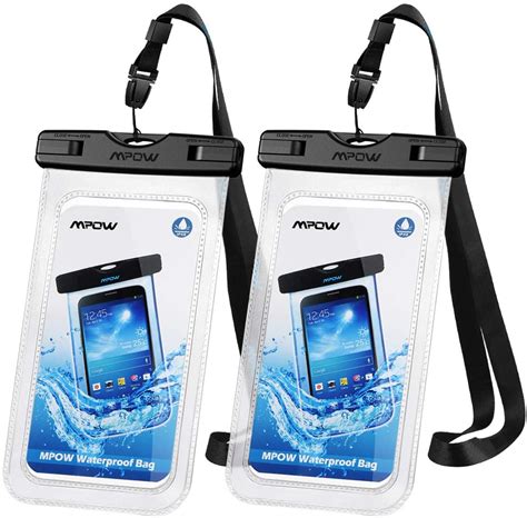mpow  universal waterproof case ipx waterproof phone pouch dry bag