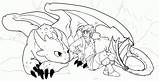 Coloring Toothless Pages Dragon Baby Popular sketch template