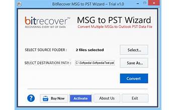 BitRecover PST Converter Wizard screenshot #4