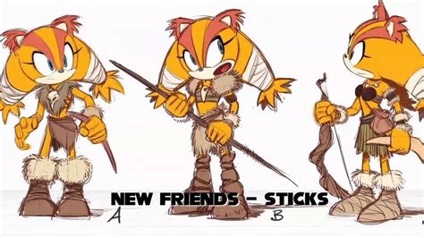 Early Sticks Concept Art² For Sonic Synergy A K A Early Sonic Boom