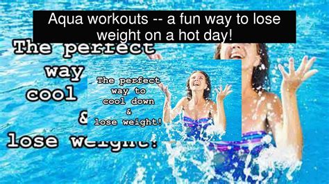 Aqua Workouts A Fun Way To Lose Weight On A Hot Day