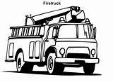 Truck Coloring Pages Monster Fire Kids Printable Gif sketch template