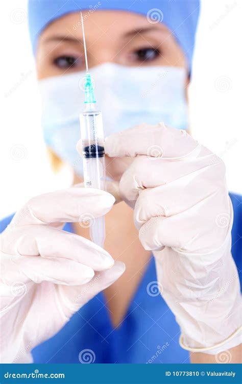 doctor  needle stock photo image  medical background