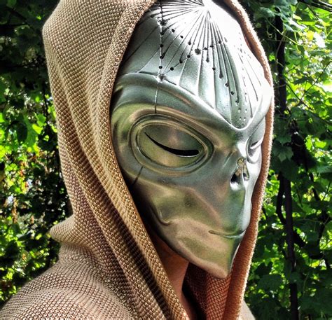 alien mask halloween mask masquerade mask futuristic etsy
