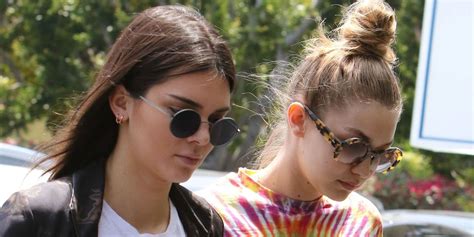 here are kendall jenner s nipples and gigi hadid s bare