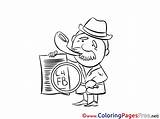 Clue Coloringpagesfree Clues sketch template