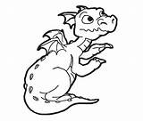 Dragon Coloring Preschool Pages Printable Kindergarten Animals sketch template