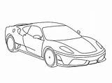 Ferrari Coloring Pages Cars Color Luxurious Car Kids Kidsplaycolor Print Choose Board sketch template