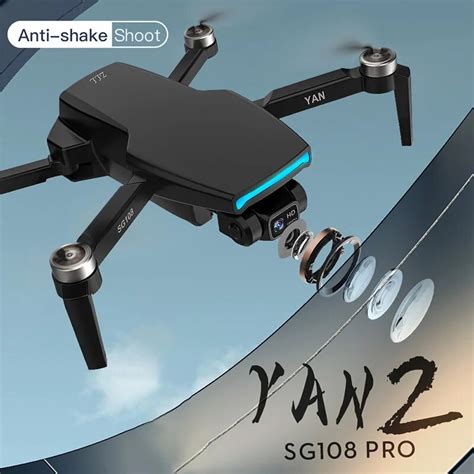 zll sg pro drone  profesional  axis gimbal gps fpv  wifi brushless quadcopter km