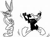 Looney Tunes Daffy Wecoloringpage sketch template