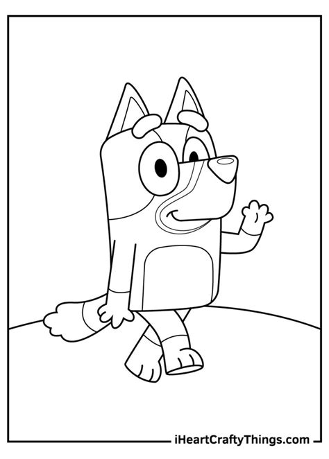 bluey coloring pages   printables