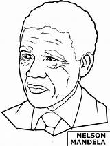 Coloring Mandela History Nelson Month Pages Kids African American Drawing Printable Clipart Activities Walker Cj Mae Jemison Madam Sheets People sketch template