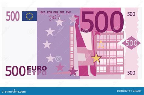 euro stock vector illustration   banknote