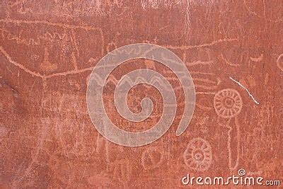 native american indian writing  rock stock photography image