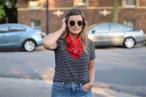 bandana styled   ways    outfit wedded liss