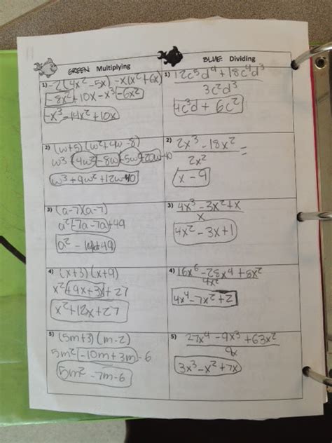 adding subtracting polynomials worksheet gina wilson  answers