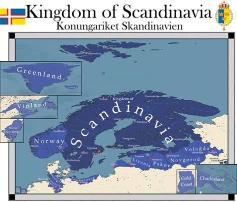 Greater Swedish Empire And Its Colonies R Imaginarymaps