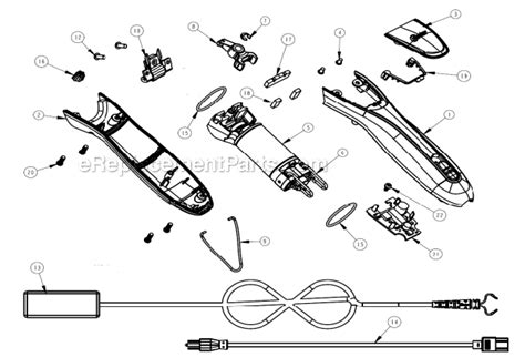 oster model  parts list  diagram ereplacementpartscom