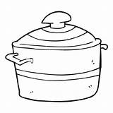 Pot Cooking Drawing Cartoon Getdrawings Clipartmag sketch template