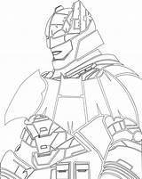Armored sketch template