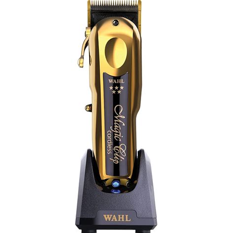 wahl  star gold cordless magic clip clipper   dual voltage