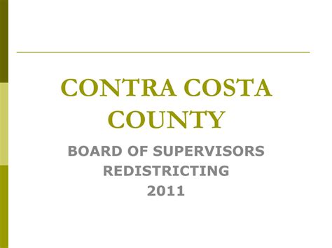 Ppt Contra Costa County Powerpoint Presentation Free Download Id