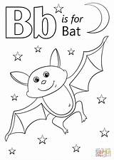 Bat Coloring Letter Pages Printable Preschool Supercoloring Color Worksheets Alphabet Halloween Kids Letters Crafts Sheets Activities Fall Coloringbay Words Abc sketch template