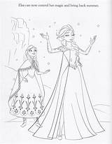 Frozen Pages Coloring Disney Elsa Anna Illustrations Official Printable Fanpop Version Click Lovebugsandpostcards sketch template