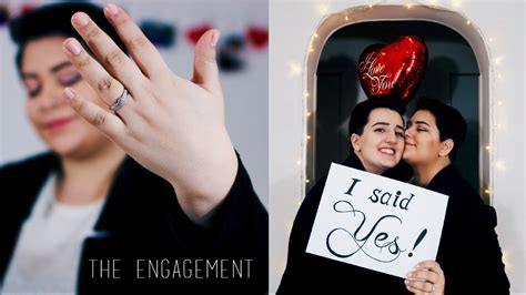 she said yes lesbian proposal youtube