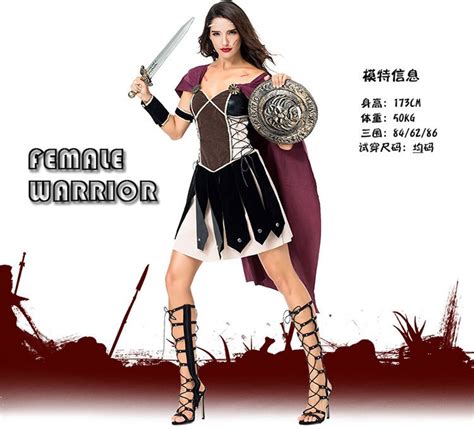 Women S Roman Gladiator Costume Adult Xena Warrior