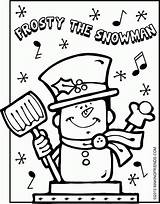 Coloring Frosty Snowman Makingfriends Color Comments sketch template