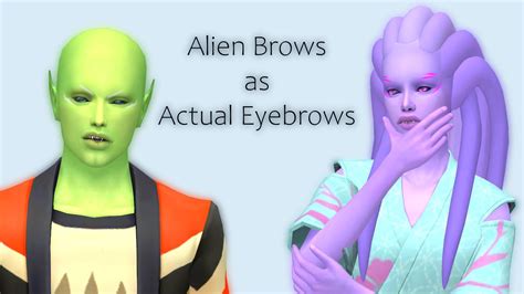 sims  alien cc mods snootysims