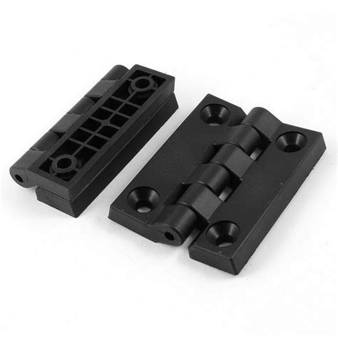 pair  plastic hinges  mm black plastic hinges furniture accessories hinges