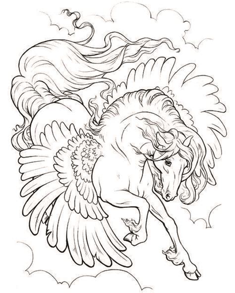 unicorn horse coloring page cute unicorn horse coloring pages emoji