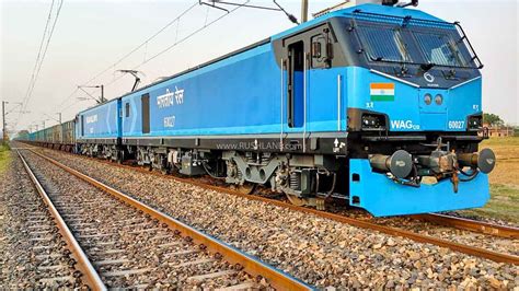 indias  powerful train engine  st commercial run video